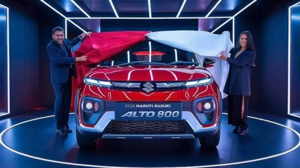 Alto 800 2025 New Model Launched with Bold Look and 33 Km/l Mileage