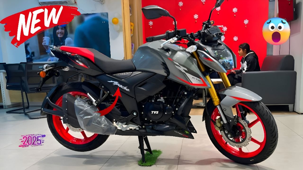 New TVS Apache 160 4V